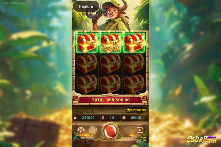 JDB Bull Treasure Slot - Full Screen Winnings x10