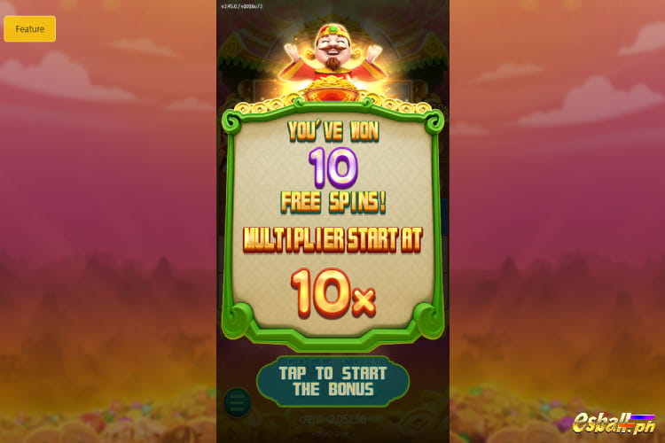 Free Spin Bonus in JDB Caishen Coming Slot