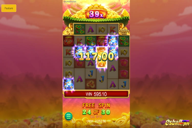 Free Spin Bonus in JDB Caishen Coming Slot