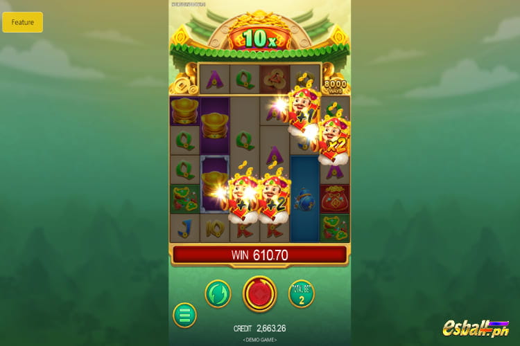Free Spin Bonus in JDB Caishen Coming Slot