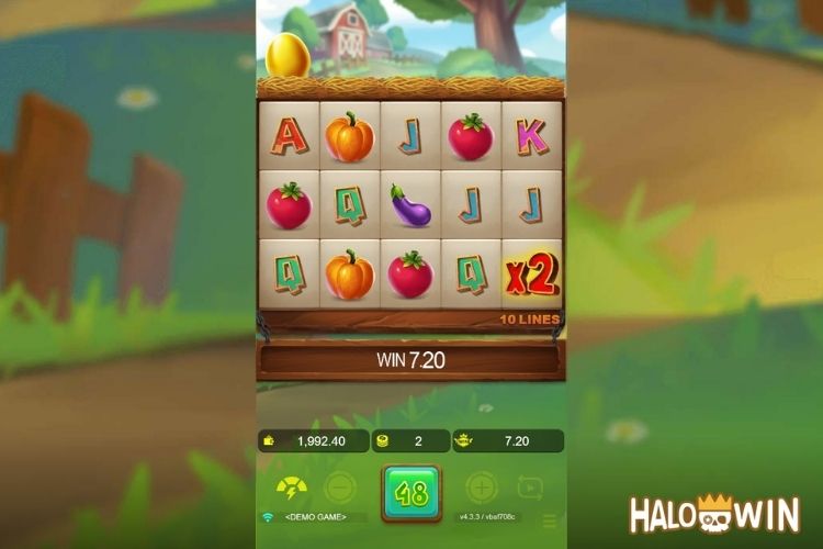 JDB Coo Coo Farm Slot Features: Multiplier