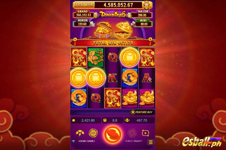 JDB Dragon Soar Slot - Free Spin Bonus
