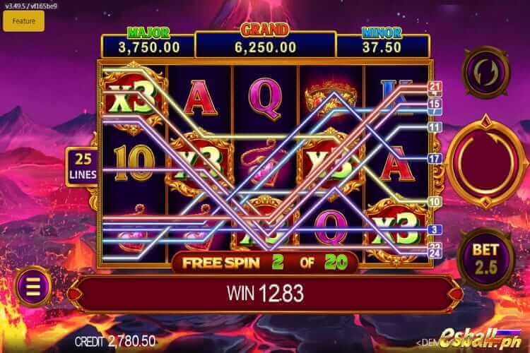 JDB Elemental Link Fire Slot Free Spin Bonus