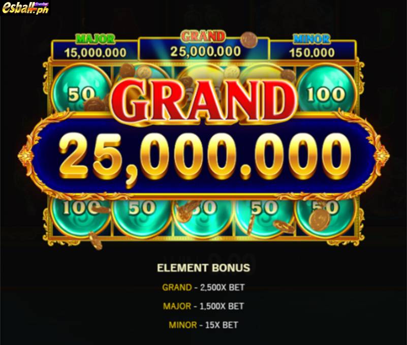 JDB Elemental Link Water Slot - Element Bonus Mode