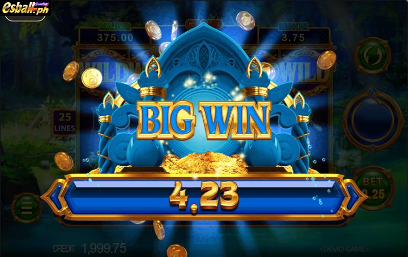 Big Win in Elemental Link Water Slot Free Play Game 1
