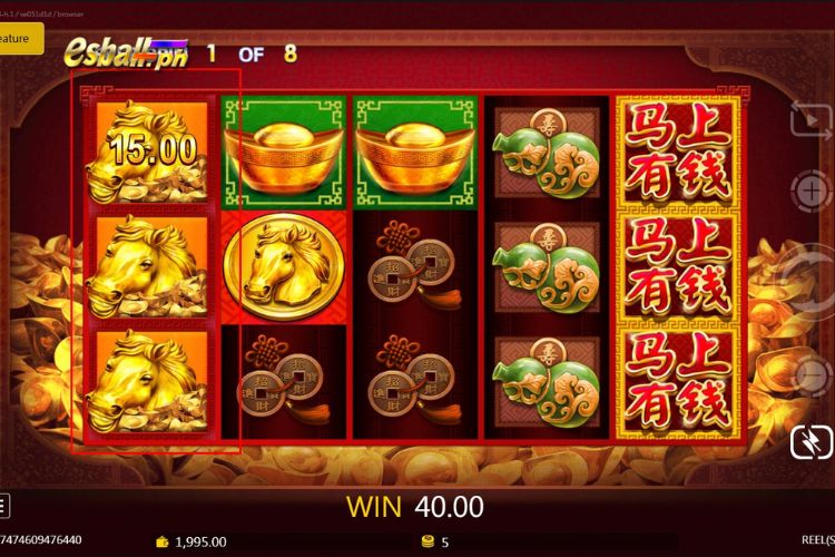 JDB Fortune Horse Slot Free Spins: Respin