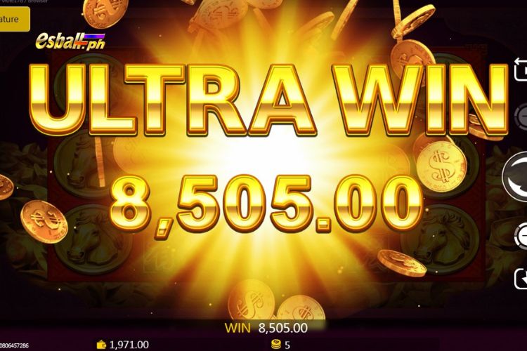 Ultra Win ₱8,505  on JDB Fortune Horse Slot
