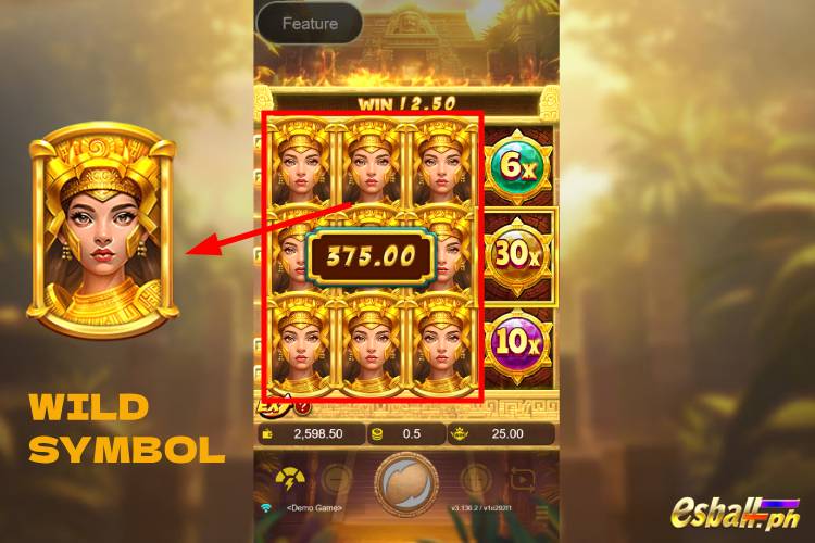 JDB Fortune Jewel Slot Game Wild Symbol