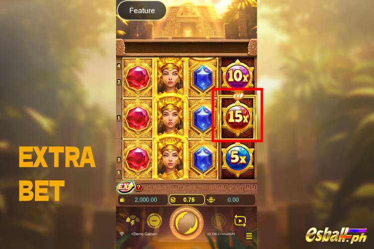 JDB Fortune Jewel Slot Game - Extra Bet