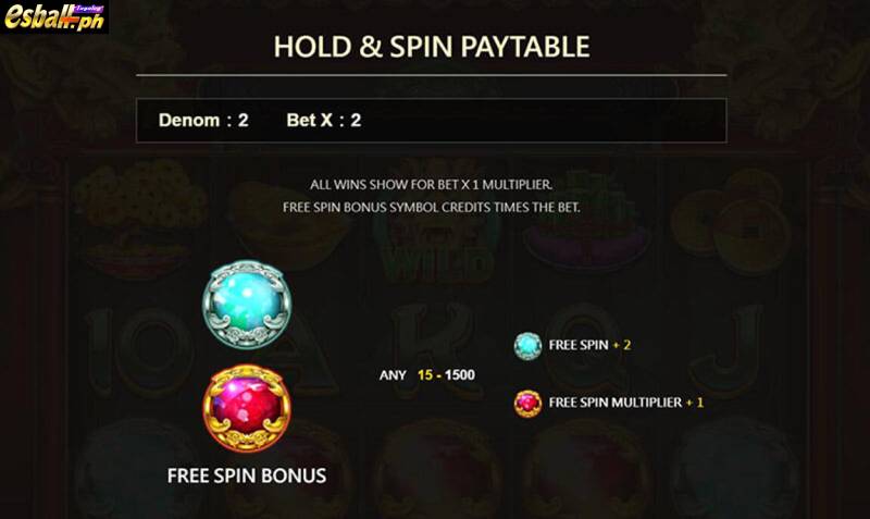 JDB Fortune Treasure Slot - Hold & Spin Feature