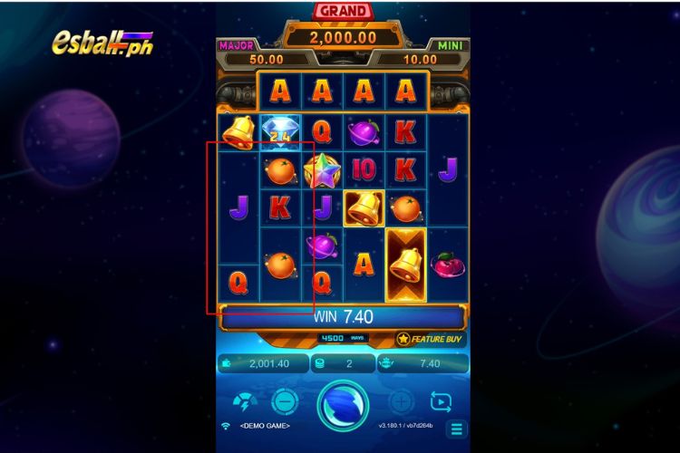 JDB Fruity Bonanza Slot Features: Mega Symbol