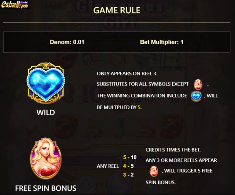 JDB Free Slot Game - Glamorous Girl Symbols