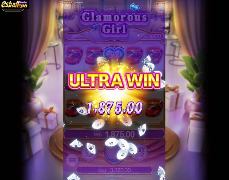 Glamorous Girl Slot Game Big Win 3