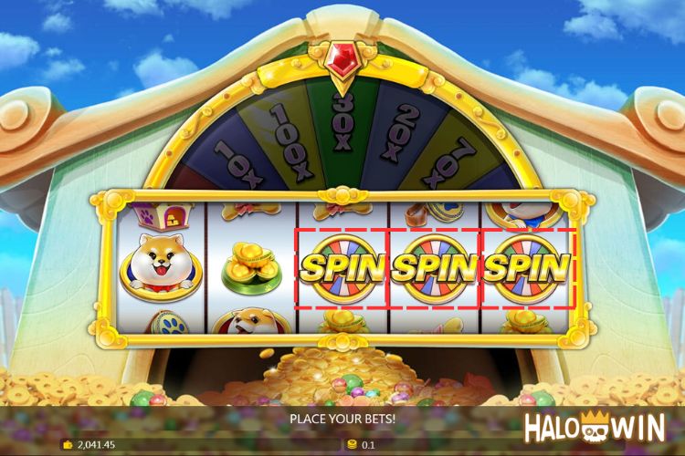 3 Scatters Trigger GoLaiFu Lucky Wheel 3 Scatters Trigger GoLaiFu Lucky Wheel
