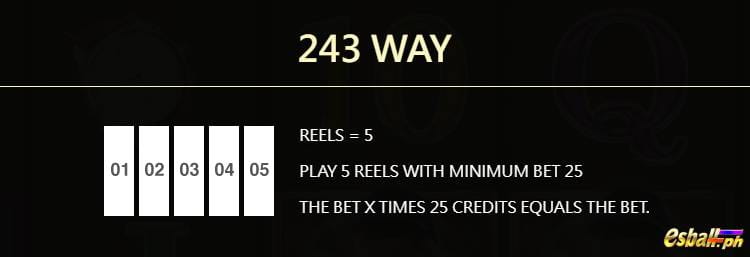 JDB Kingsman Slot Game Payline