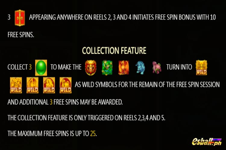 Free Spin Bonus in JDB Legendary 5 Slot Casino Game