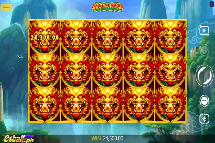 Free Spin Bonus in JDB Legendary 5 Slot Casino Game