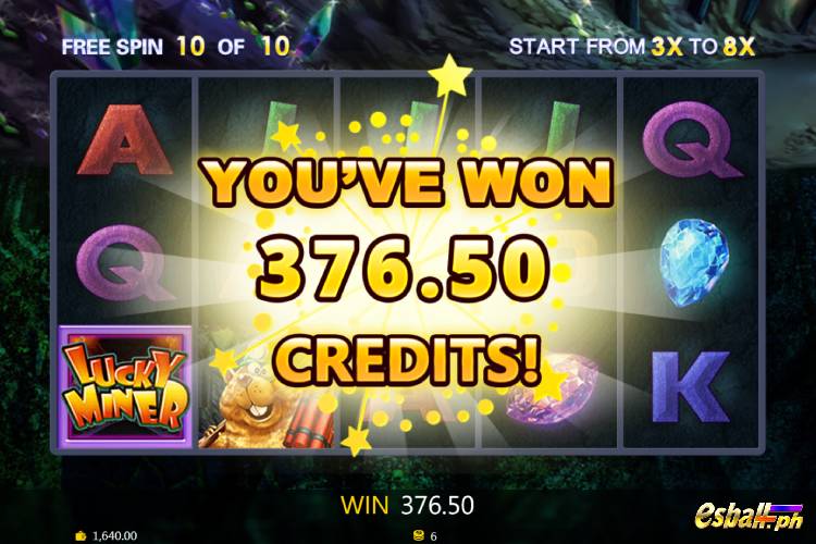 Bet 6 pesos and win 376.5 pesos on JDB Lucky Miner Free Spin Game. Bet 6 pesos and win 376.5 pesos on JDB Lucky Miner Free Spin Game.