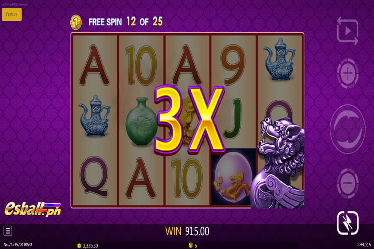 Lucky Qilin Slot Free Spin Bonus