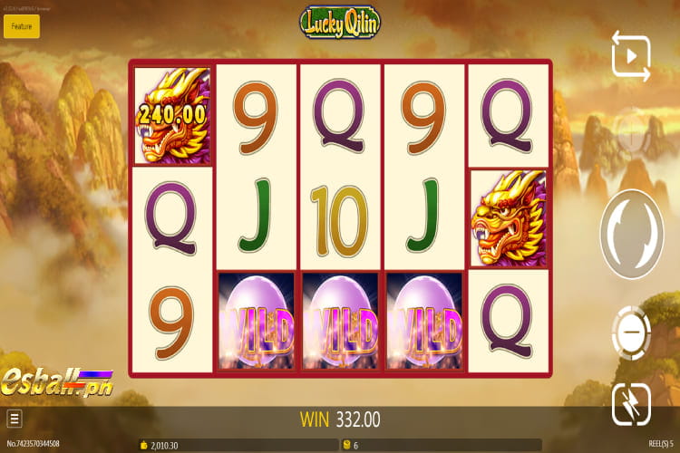 Lucky Qilin Slot Free Spin Bonus