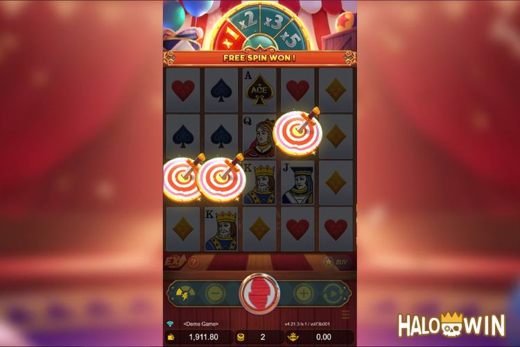 3+ Scatters Trigger Magic Ace Wild Lock Free Spins