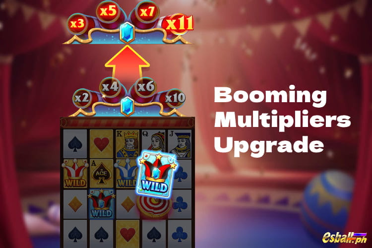 JDB Magic Ace Slot Free Spin Bonus Mode - Booming Multipliers Upgrade
