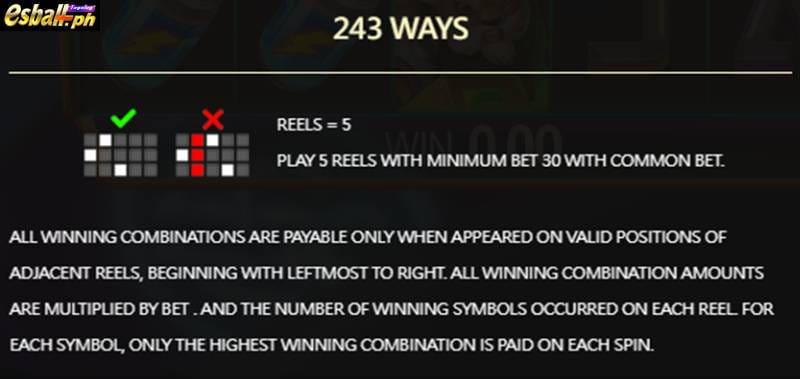 243 Ways in JDB Marvelous IV Slot