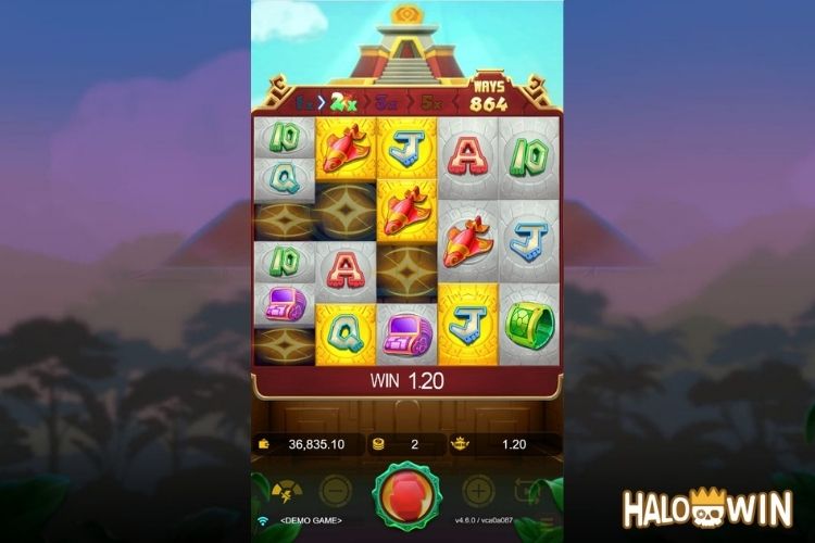JDB Maya Gold Crazy Slot Features: Cascading Reels