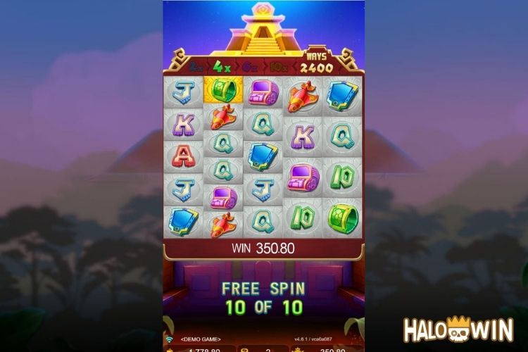 Maya Gold Crazy Slot Free Spins