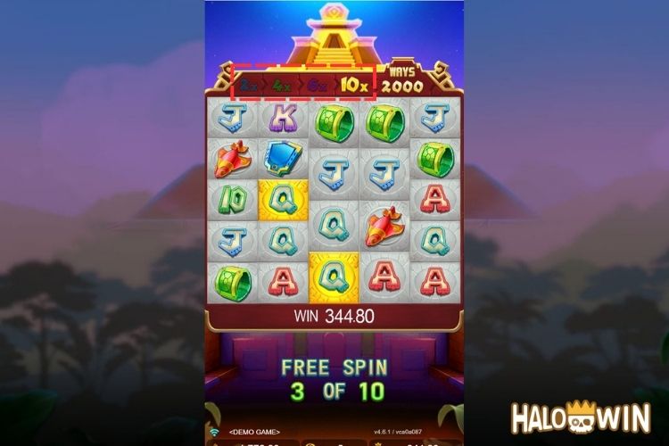Maya Gold Crazy Slot Free Spins: Multiplier
