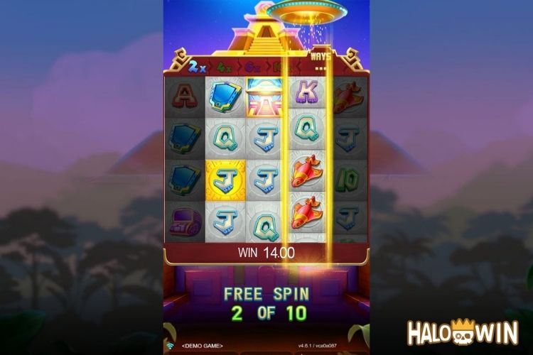 Maya Gold Crazy Slot Free Spins: Mystery Symbol