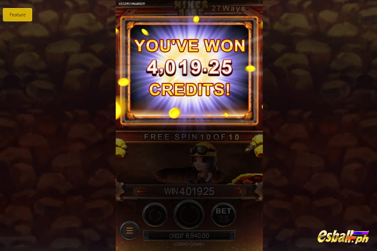 JDB Miner Babe Slot Game Big Win 2