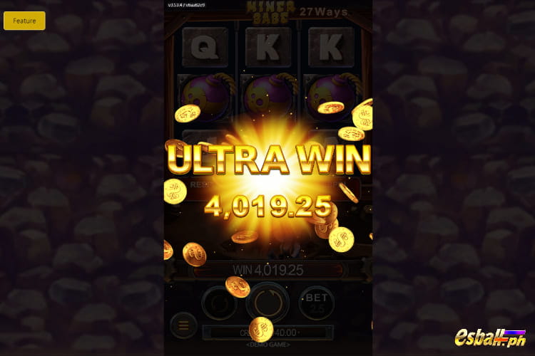 JDB Miner Babe Slot Game Big Win 3
