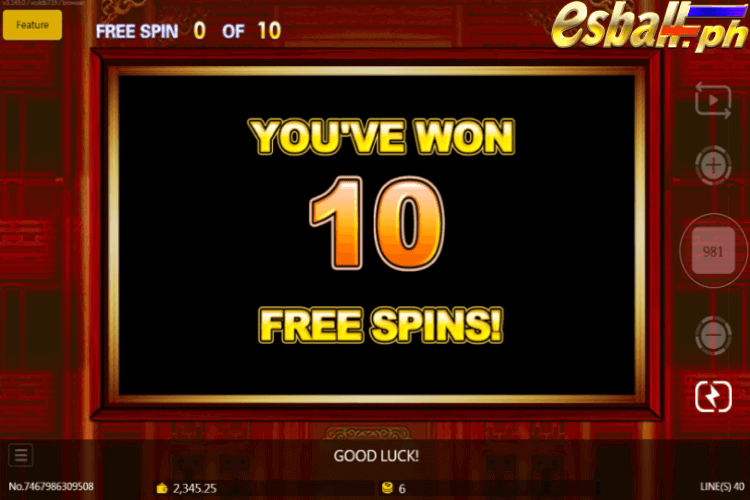 JDB Moonlight Treasure Slot Game - Free Spin Bonus Game