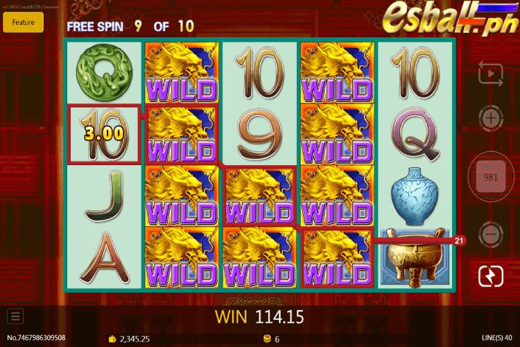 JDB Moonlight Treasure Slot Game - Free Spin Bonus Game