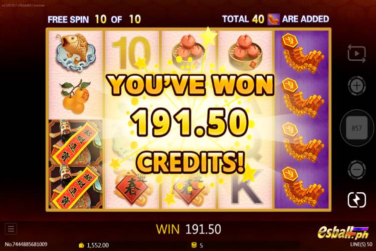 Bet 5 pesos and win 191.5 pesos on JDB New Year Big Win!