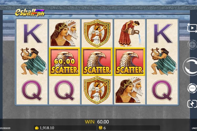Get 60 Pesos in JDB Olympian Temple Slot Progressive Jackpot!