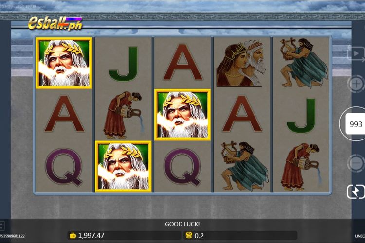 JDB Olympian Temple Slot Lucky Draw: Get 3 Bonus Symbols