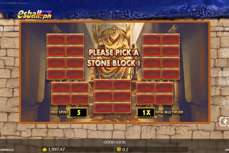 JDB Olympian Temple Slot Lucky Draw