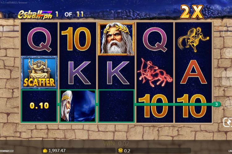 JDB Olympian Temple Slot Free Spin