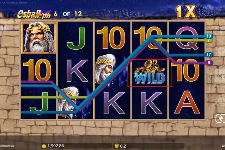 JDB Olympian Temple Slot Free Spin: Mystery Symbol
