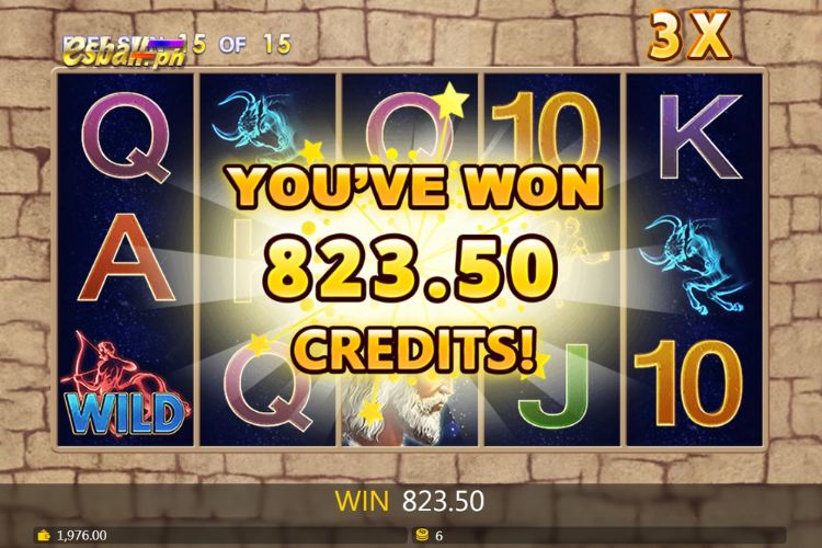 Get 823.5 Pesos in JDB Olympian Temple Slot Free Spin!