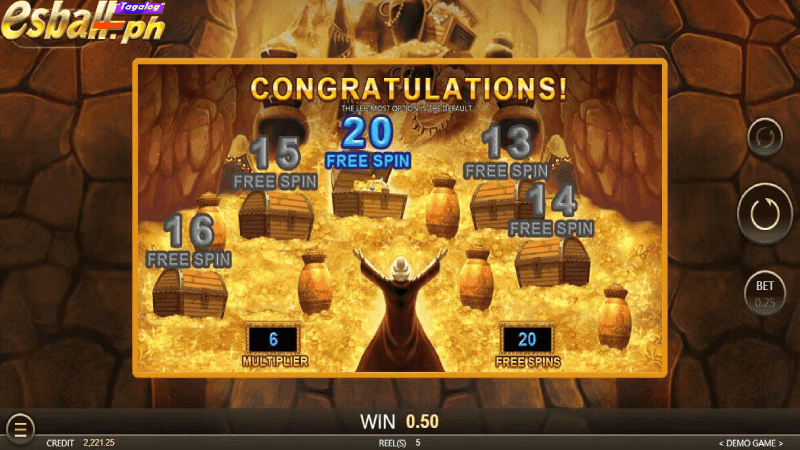 Open Sesame JDB - Free Spin Bonus 3