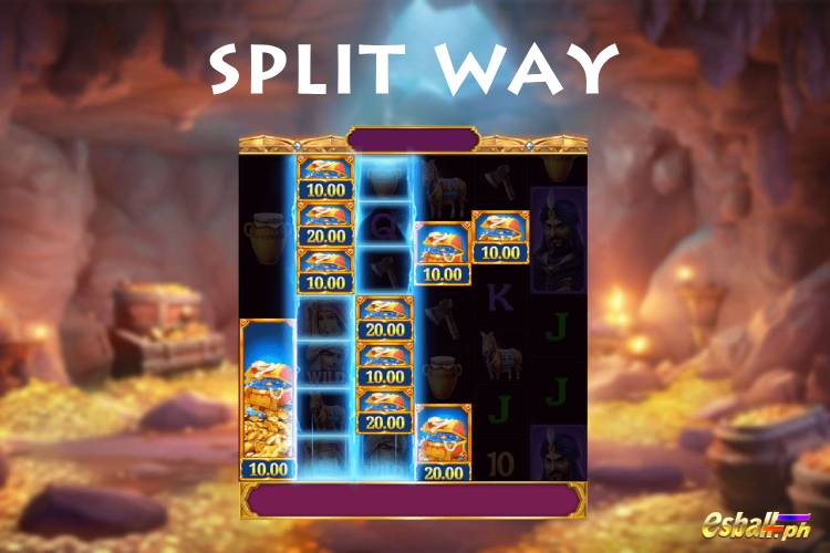 JDB Open Sesame Mega Slot - Split Way