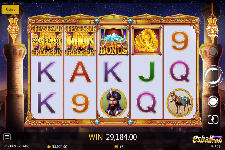 JDB Open Sesame II Slot Game - Free Spin Bonus 3