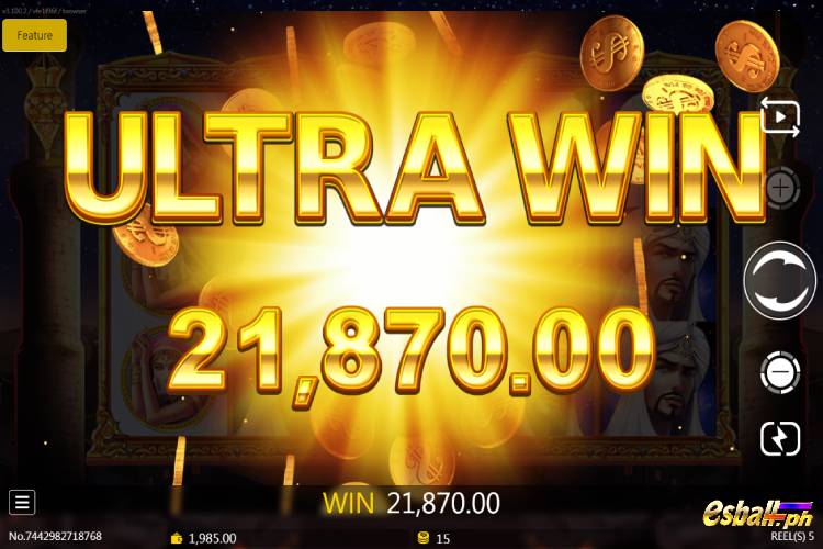 Bet 15 pesos and win 21,870 pesos on JDB Open Sesame II Ultra Win!