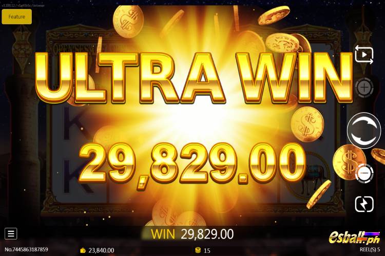 Bet 15 pesos and win 29,829 pesos on JDB Open Sesame II Ultra Win!
