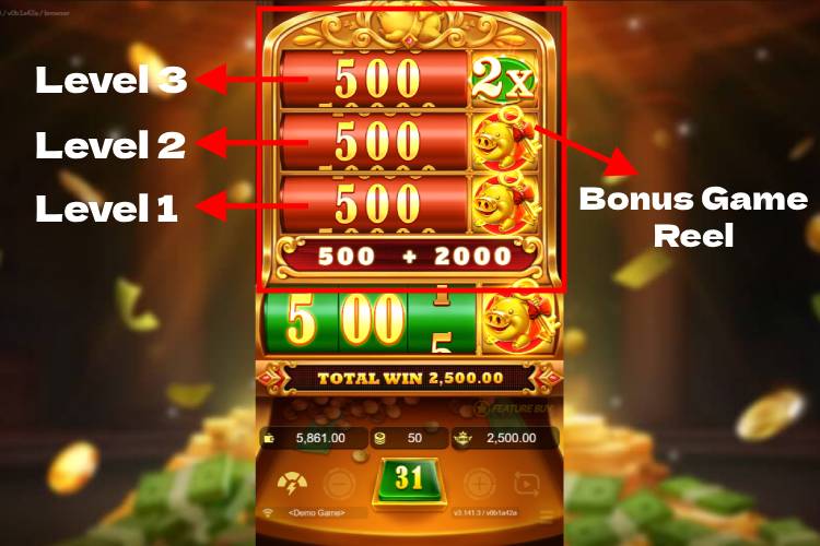 JDB Piggy Bank Slot - Red Piggy Bonus Game JDB Piggy Bank Slot - Red Piggy Bonus Game