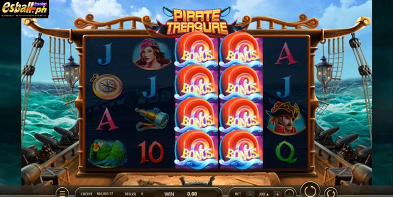 JDB Pirate Treasure Games Online Free Spin Bonus 2
