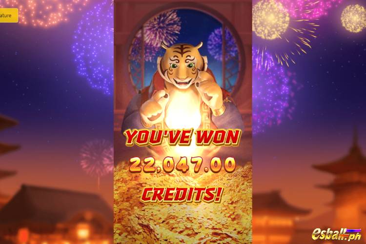 JDB Prosperity Tiger Slot Free Spin Bonus Game 3